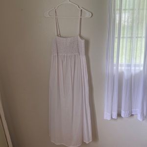 ACACIA Bonnie Dress 100% cotton size XL white